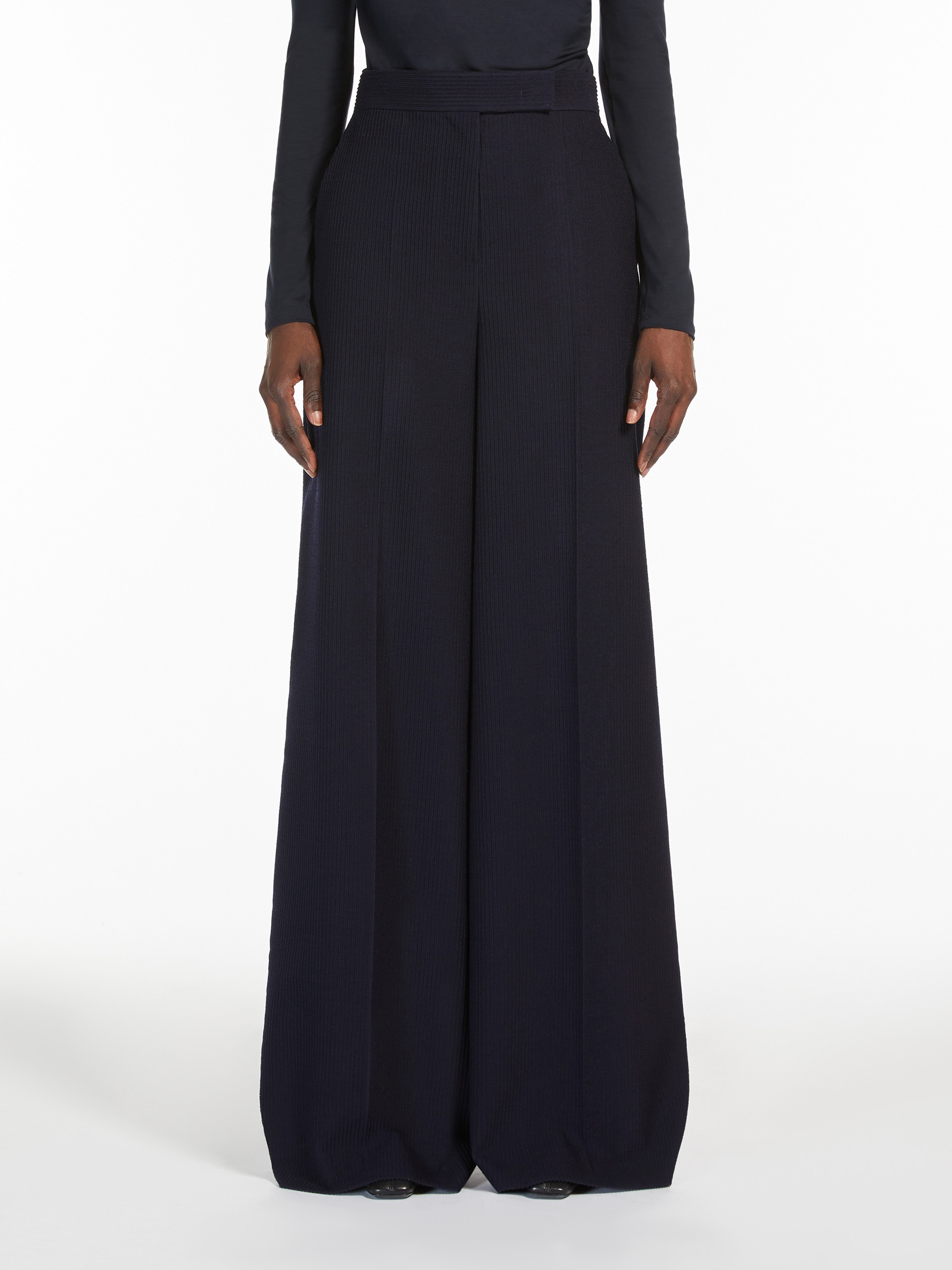 OSOL Wool cordonet trousers - 3