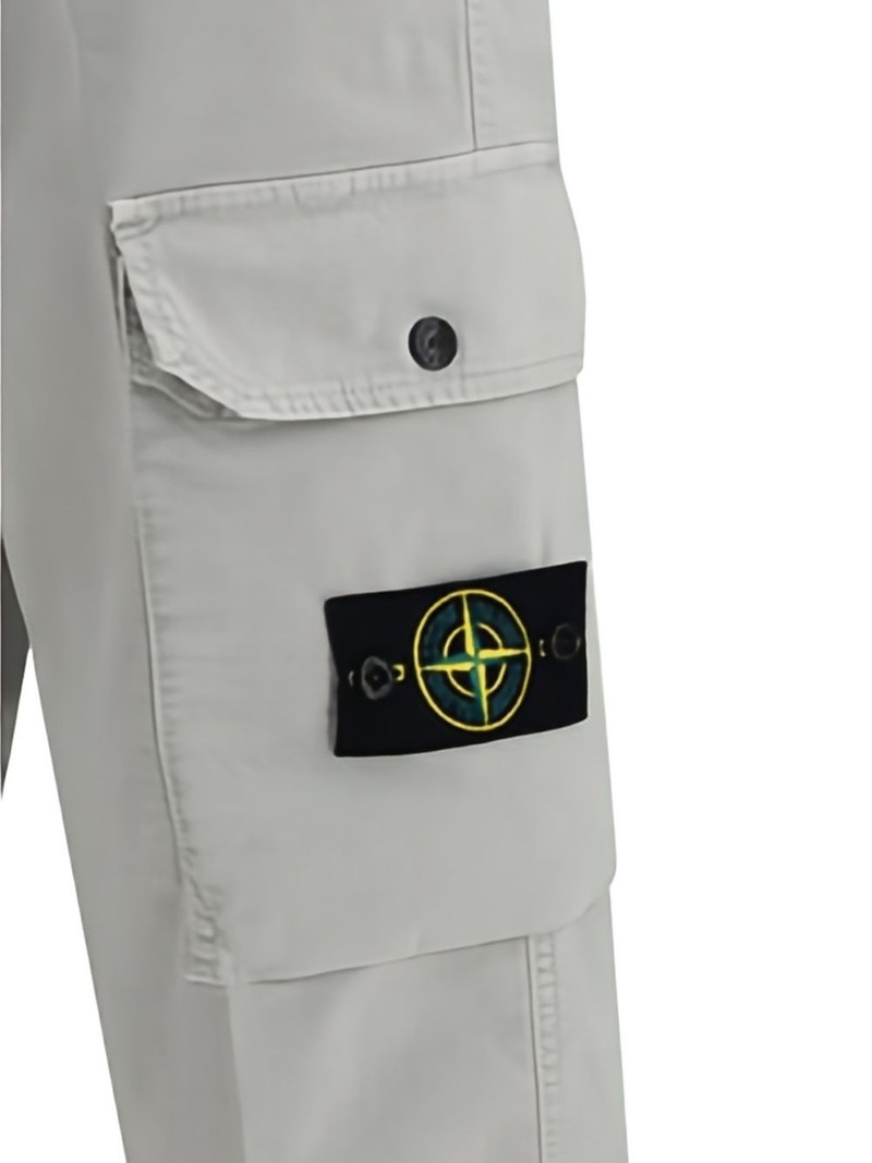 logo-patch cargo pants 3