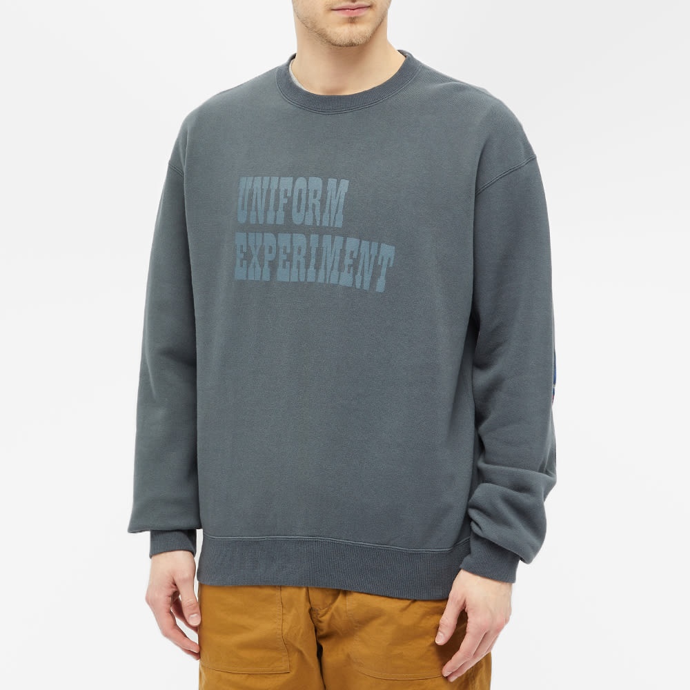 Uniform Experiment Panel Sleeve Wide Crew Sweat - 6