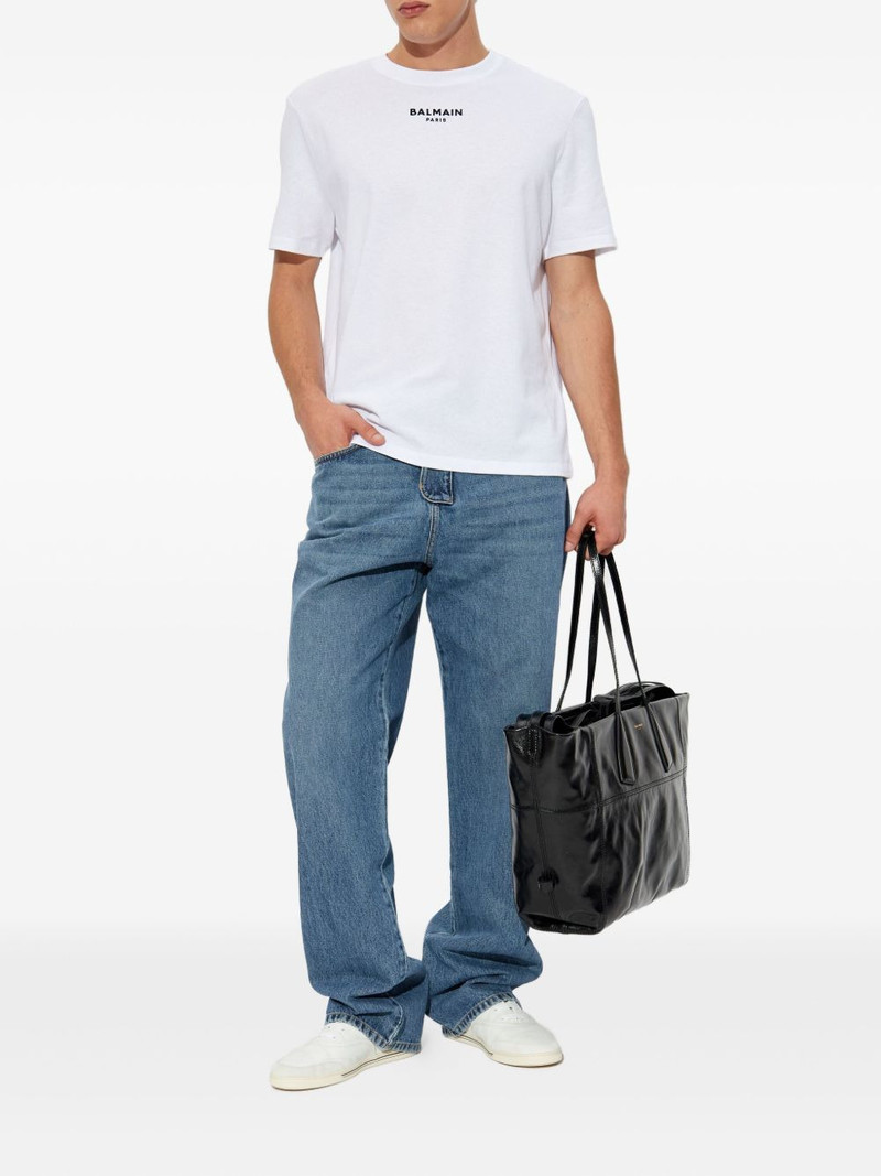 Balmain logo-patch jeans outlook