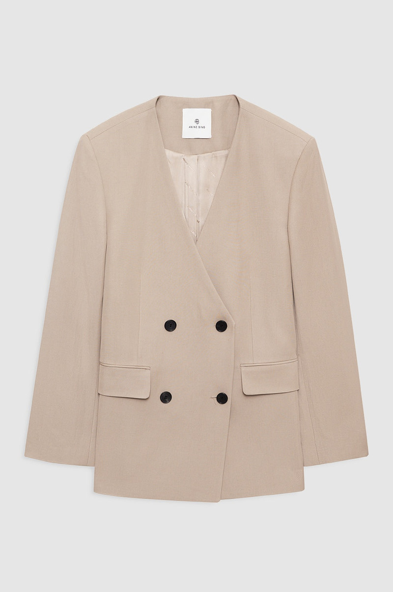 Maron Blazer - Fawn 1