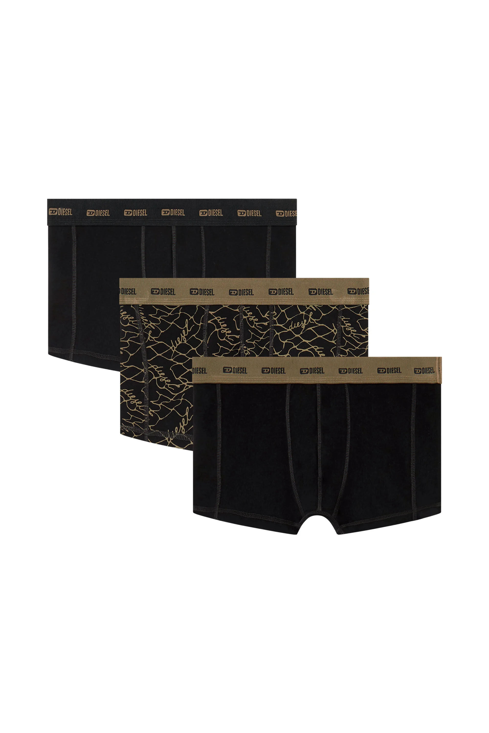 THREE-PACK OF TRUNKS WITH GRAPHIC MOTIF - 1