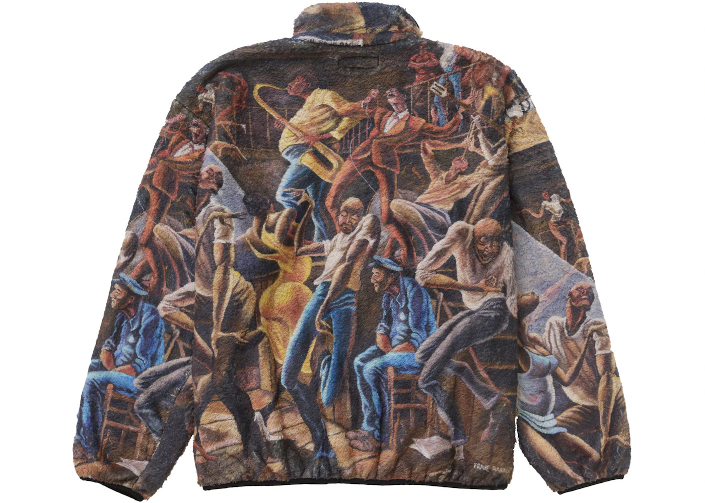 Supreme Ernie Barnes Fleece Jacket Multicolor - 3