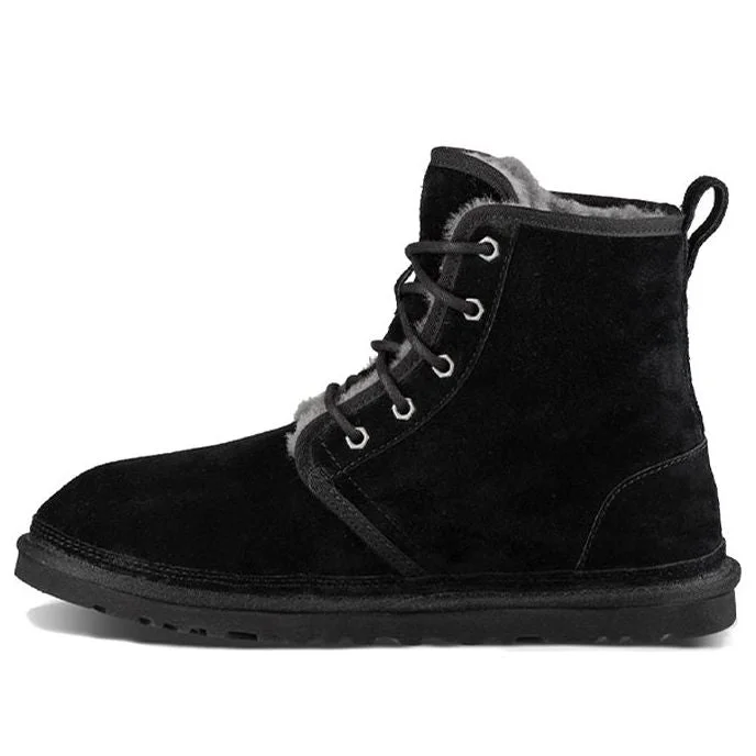 UGG Harkley Fleece Lined Snow Boots Black 1016472-BLK - 1