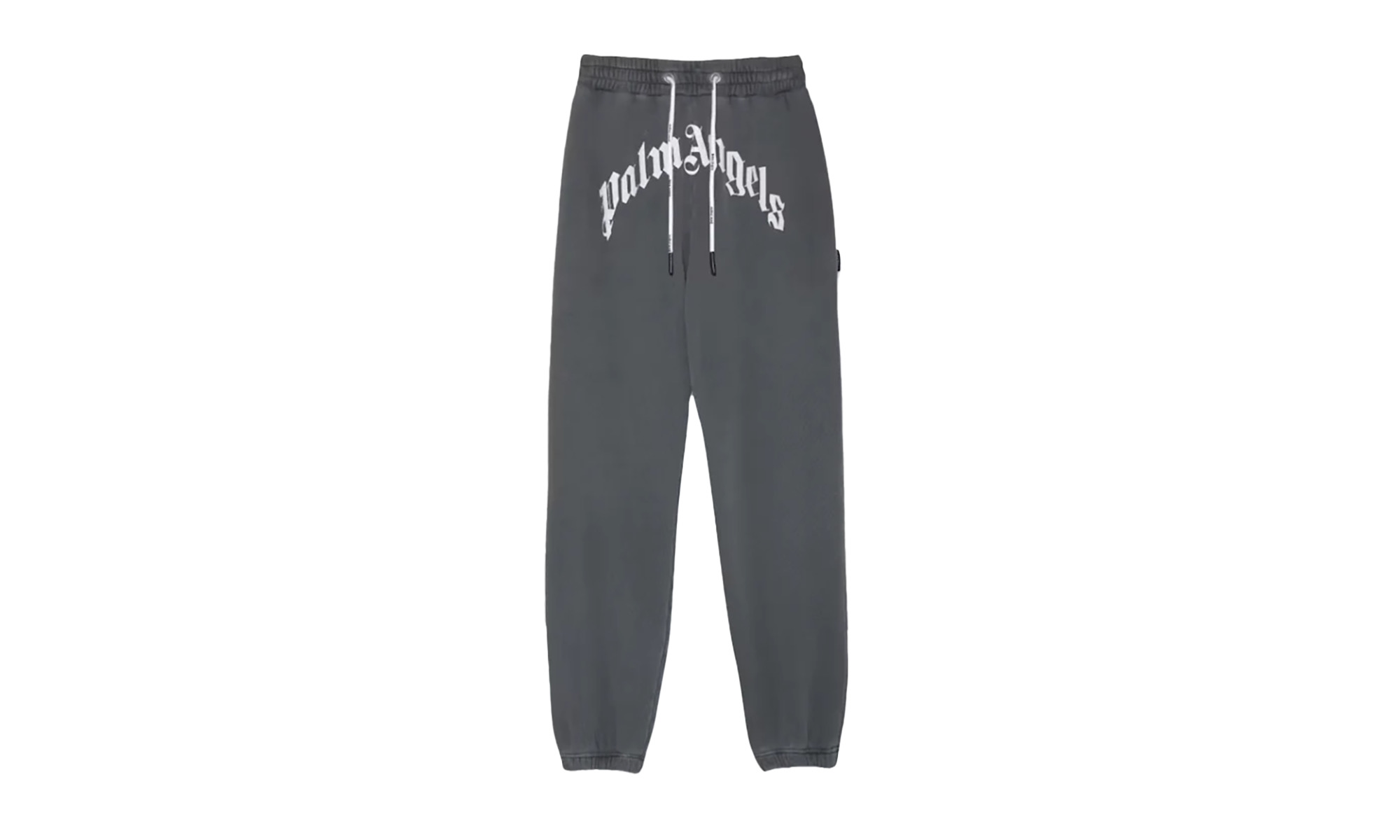 Curved Logo Sweatpants "Vintage Black" - 1