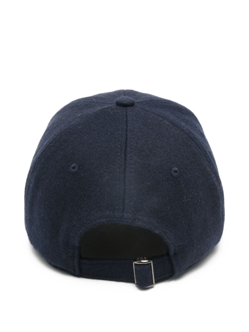 Sporty & Rich NY logo-patch baseball cap outlook