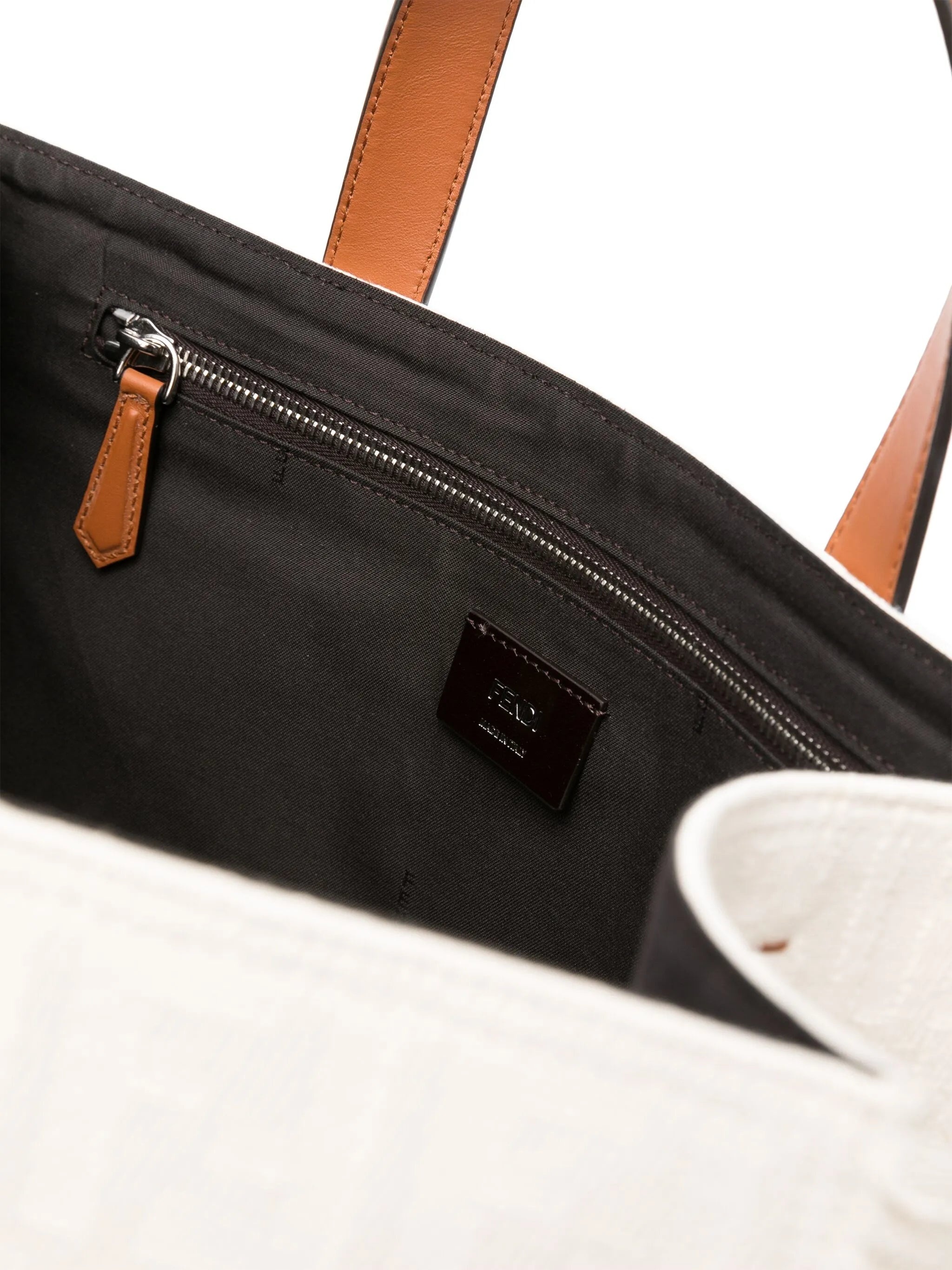 Jacquard-logo Canvas Tote Bag - 4