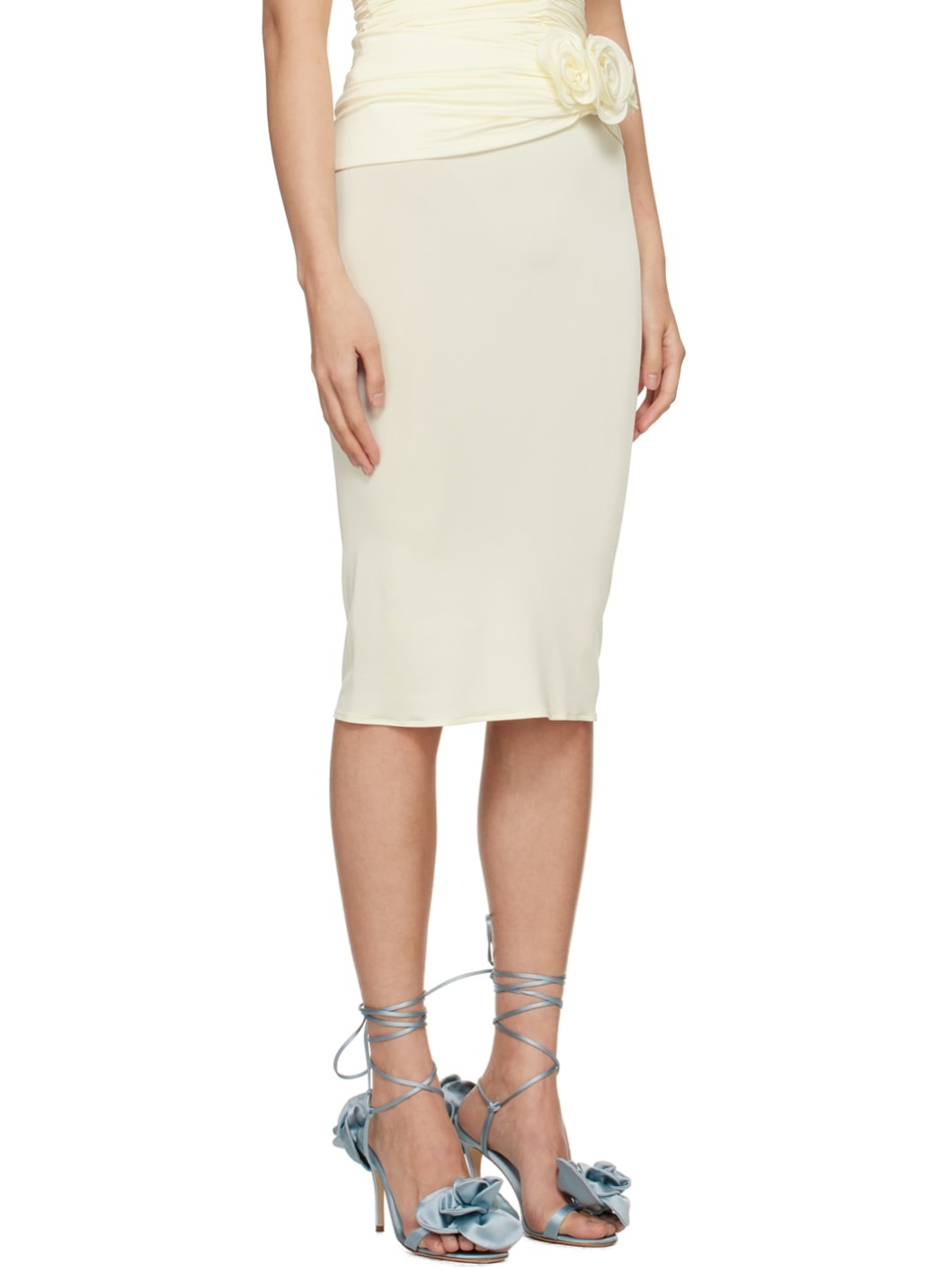 Off-White Wrap Midi Skirt - 2
