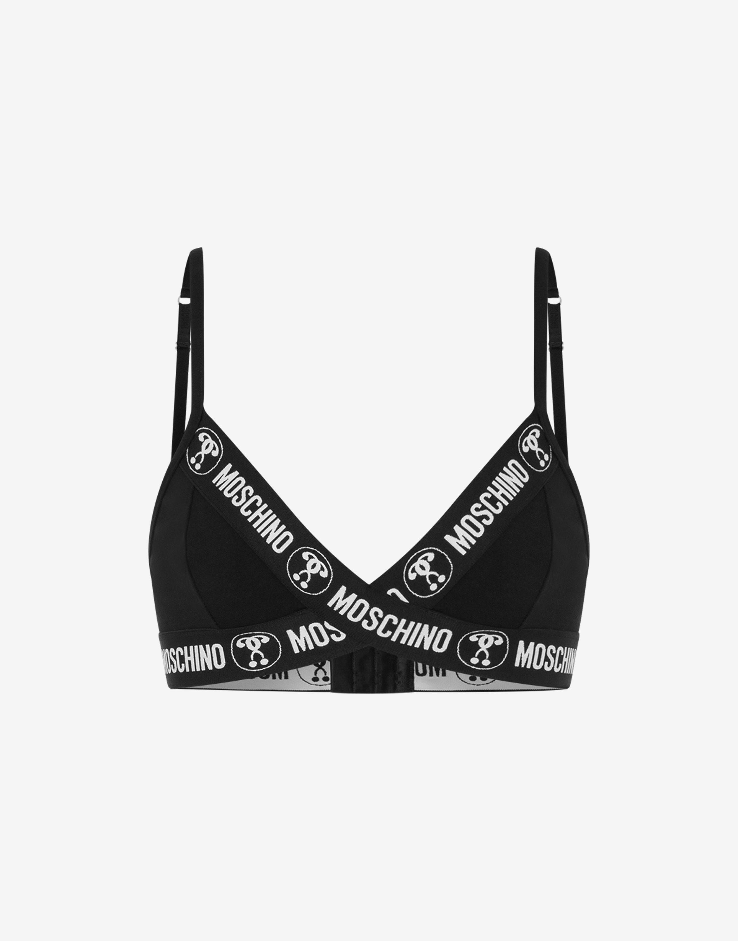 DOUBLE QUESTION MARK TRIANGLE BRA - 1