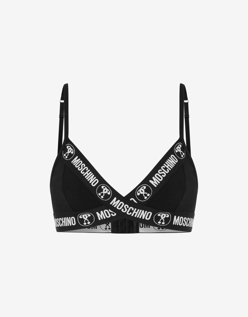DOUBLE QUESTION MARK TRIANGLE BRA 1