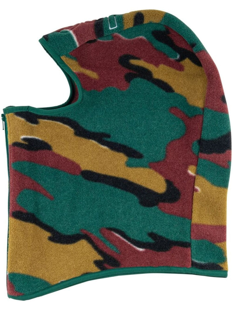 x Polartec printed zipped balaclava 1