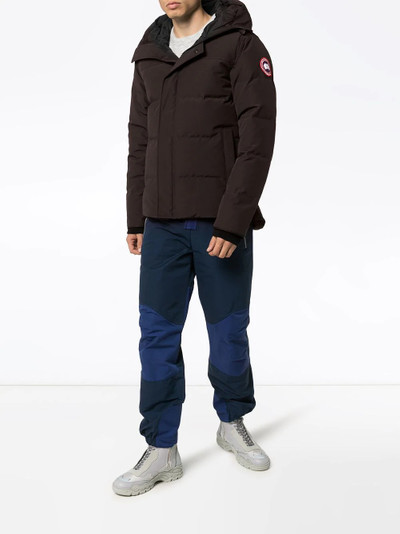 Canada Goose Macmillan quilted shell hooded down parka outlook