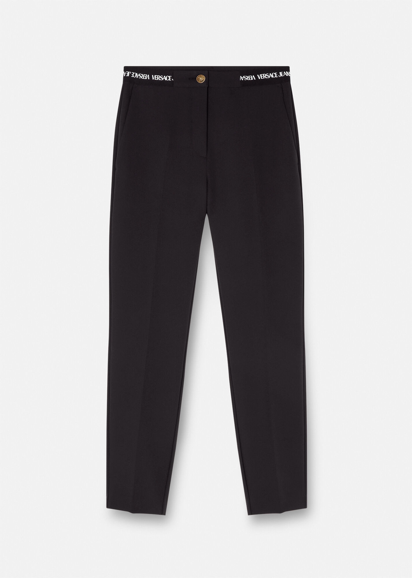 V-Emblem Tailored Pants - 1