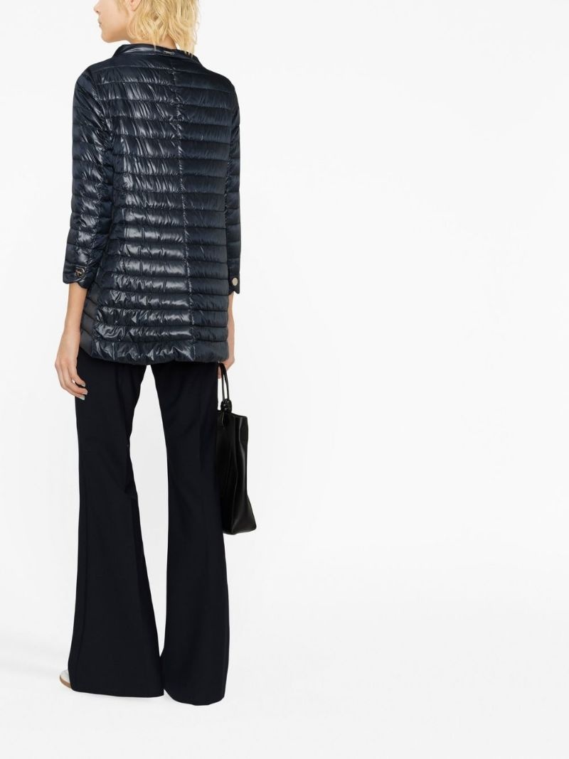 funnel neck padded jacket - 6