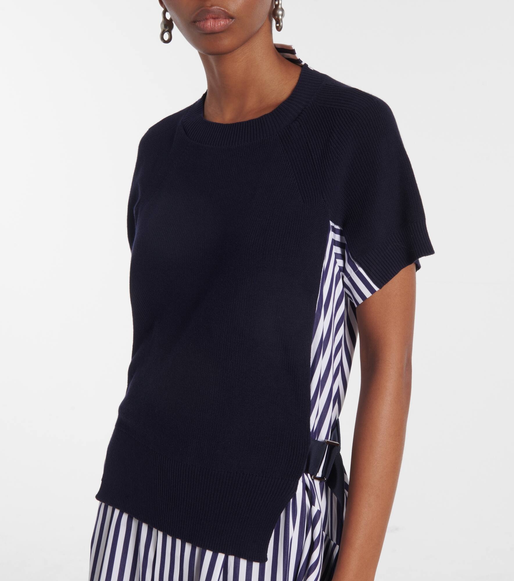 Striped cotton midi dress - 5