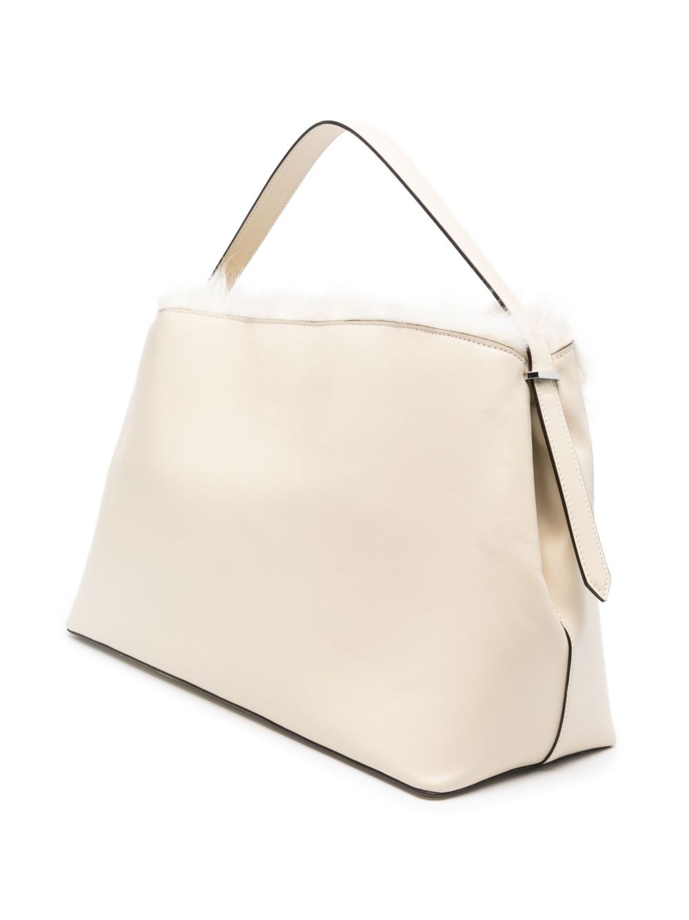 shearling tote bag - 2