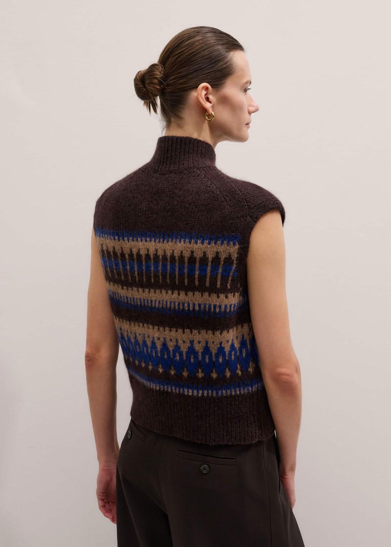 Relaxed Button Vest 4