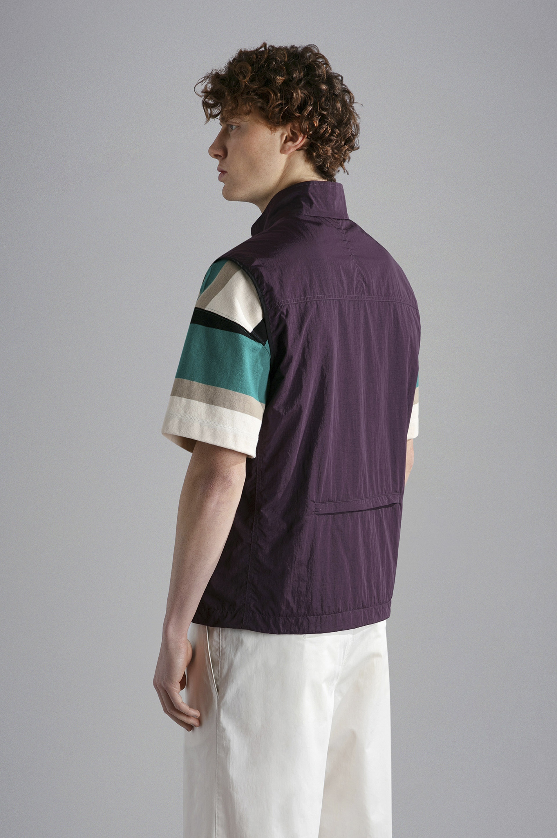 CRINKLE GILET - 3