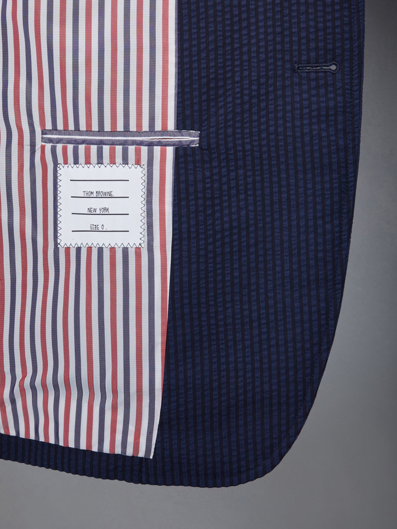 Wool Seersucker Patch Pocket Sport Coat 6