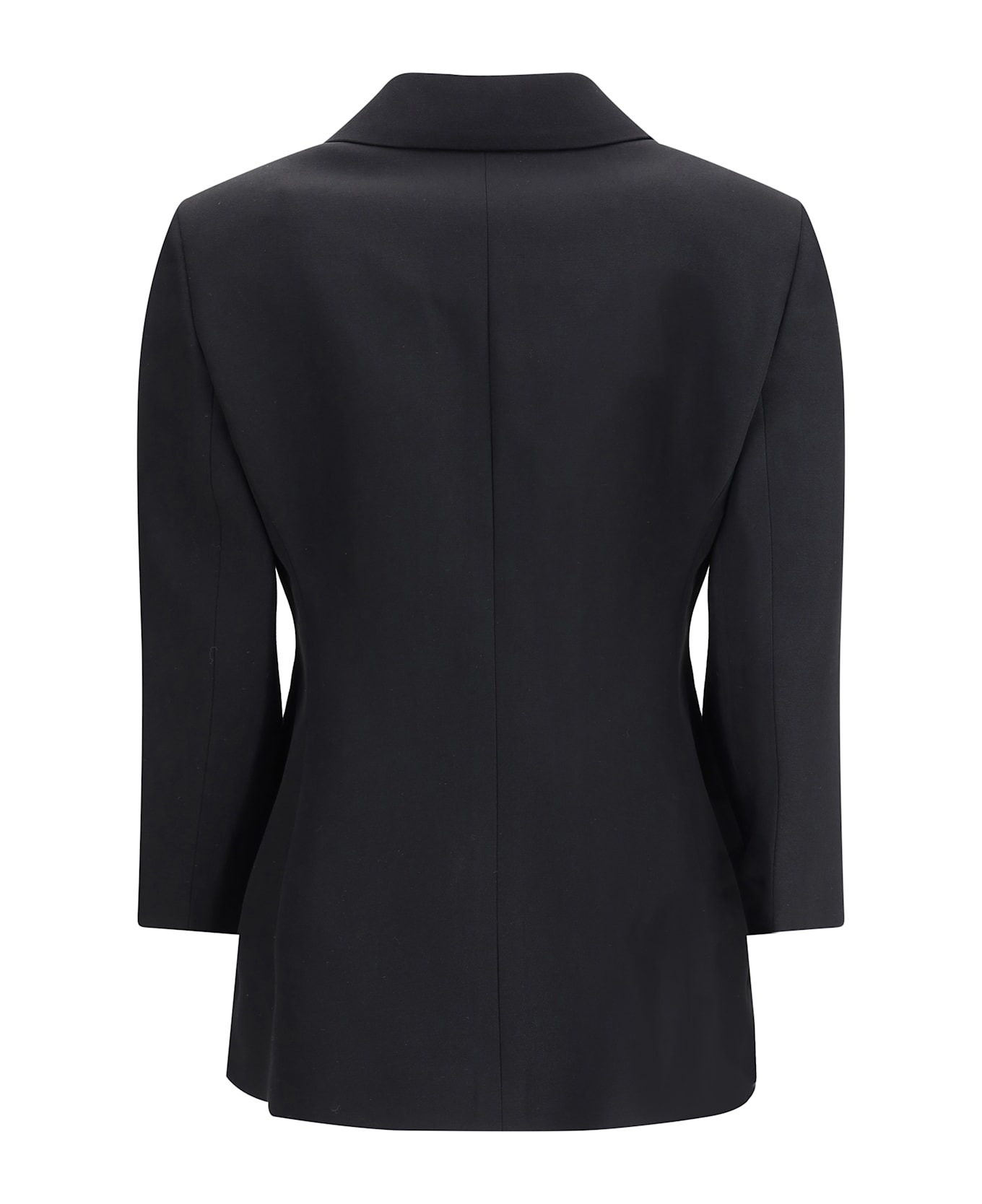 Single-breasted Wool Blazer - 2