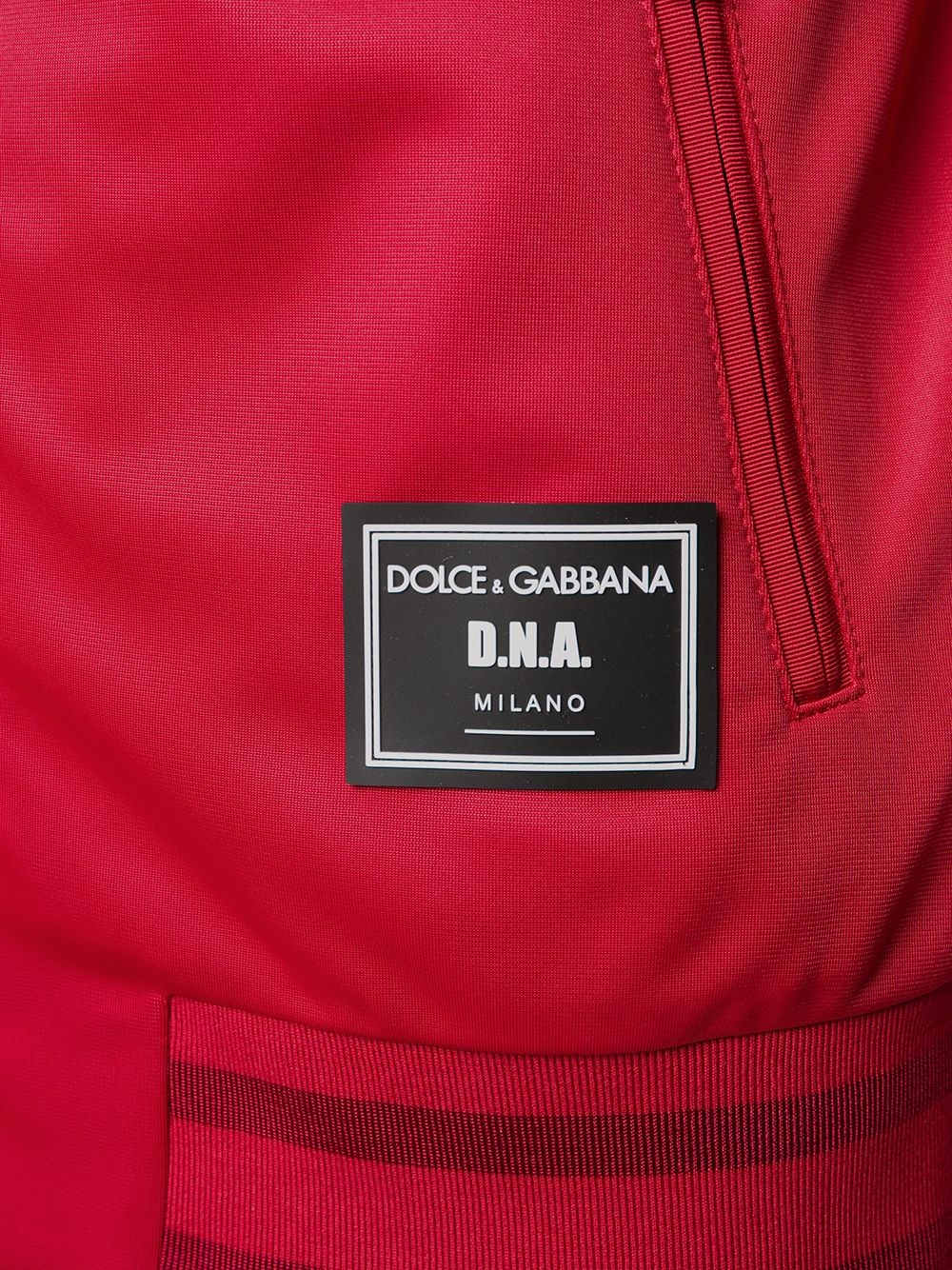 logo patch track jacket - 5