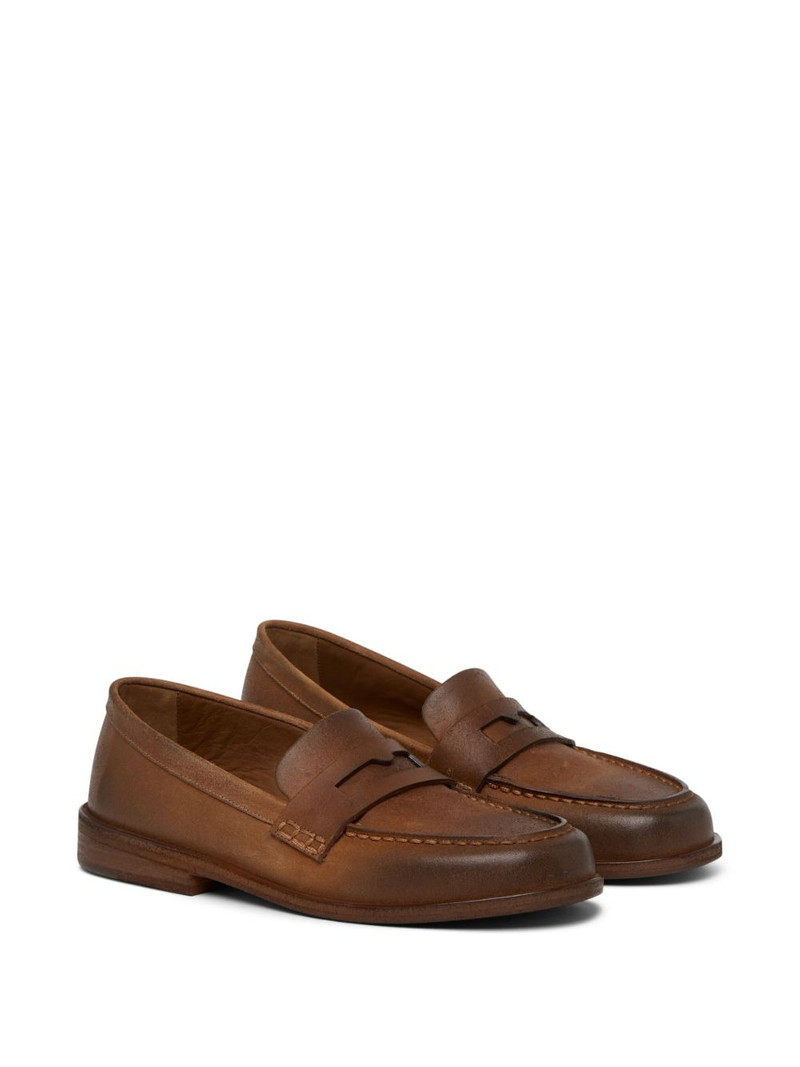 Marsèll leather penny loafers outlook