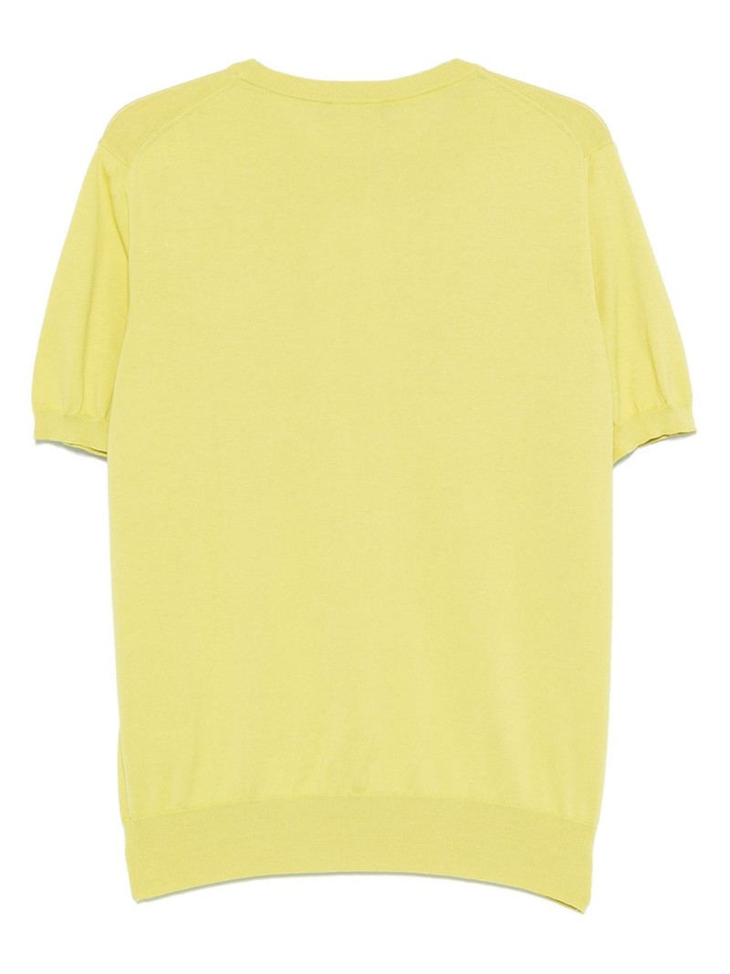 Canali fine-knit T-shirt outlook