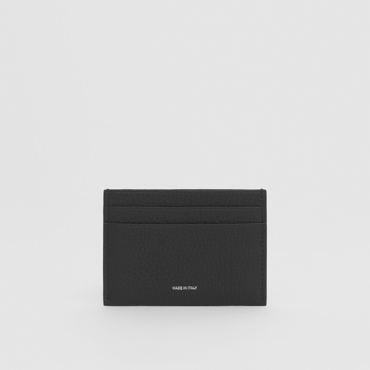 Grainy Leather Card Case - 5