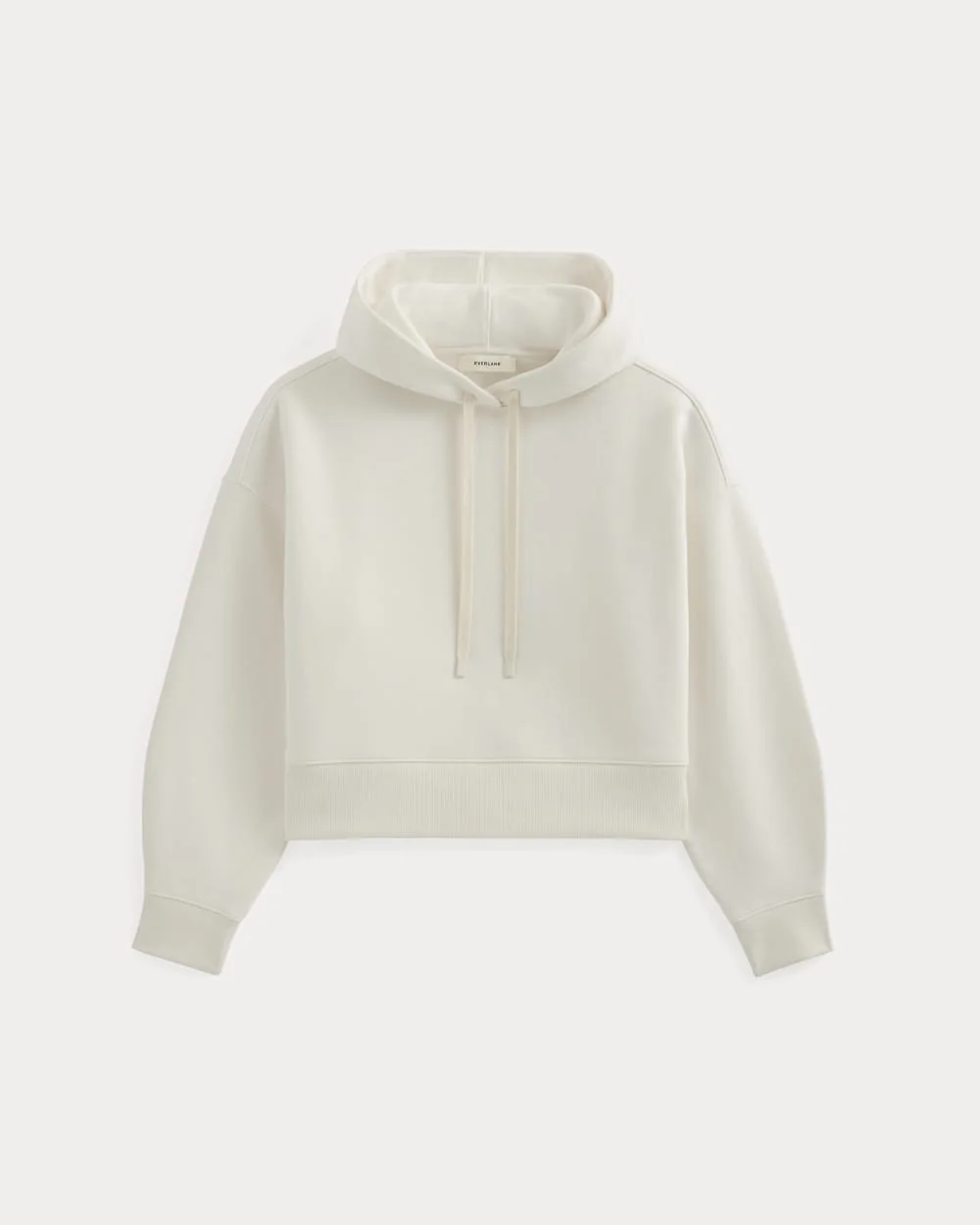 CROPPED LUXE FLEECE HOODIE - 1
