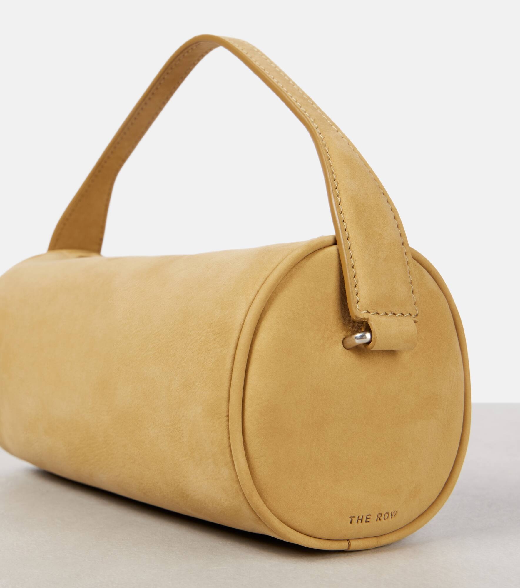 '90s suede shoulder bag - 6