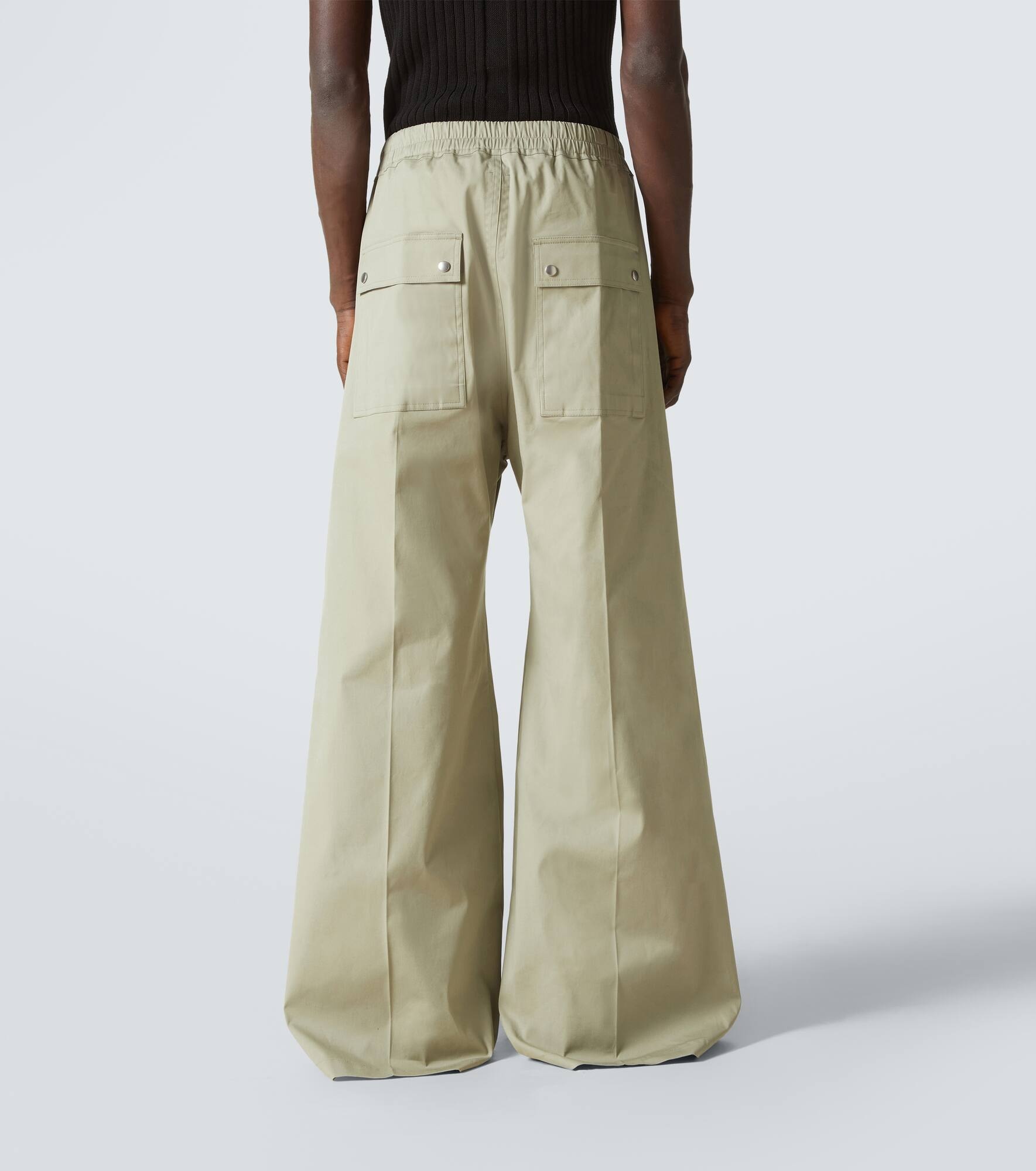 Bela cotton poplin wide-leg pants - 4