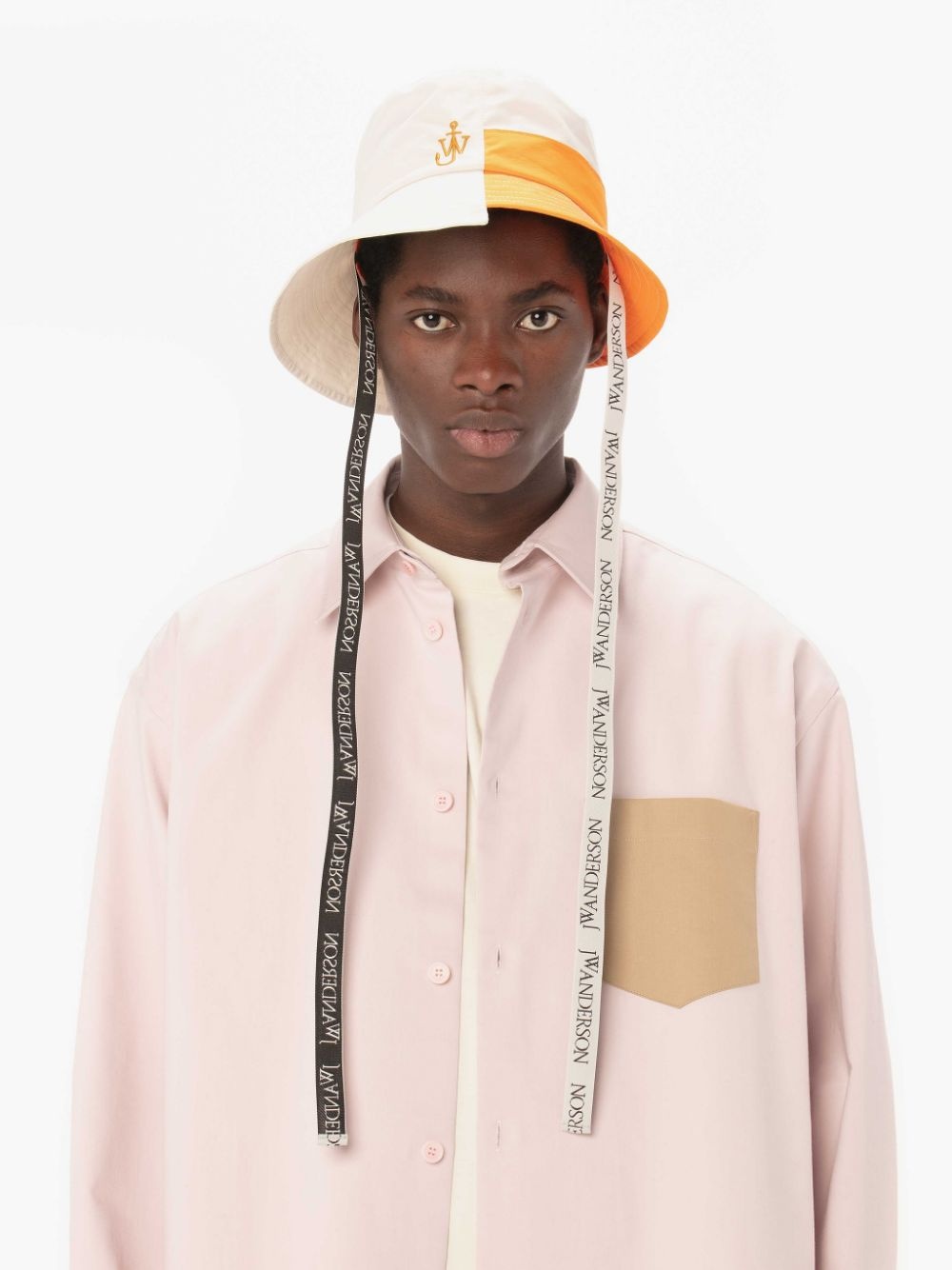 CONTRAST PATCH POCKET OVERSIZED SHIRT - 6