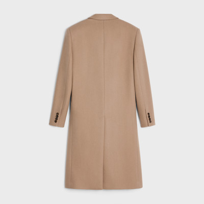 CELINE boxy coat in cashmere cloth outlook