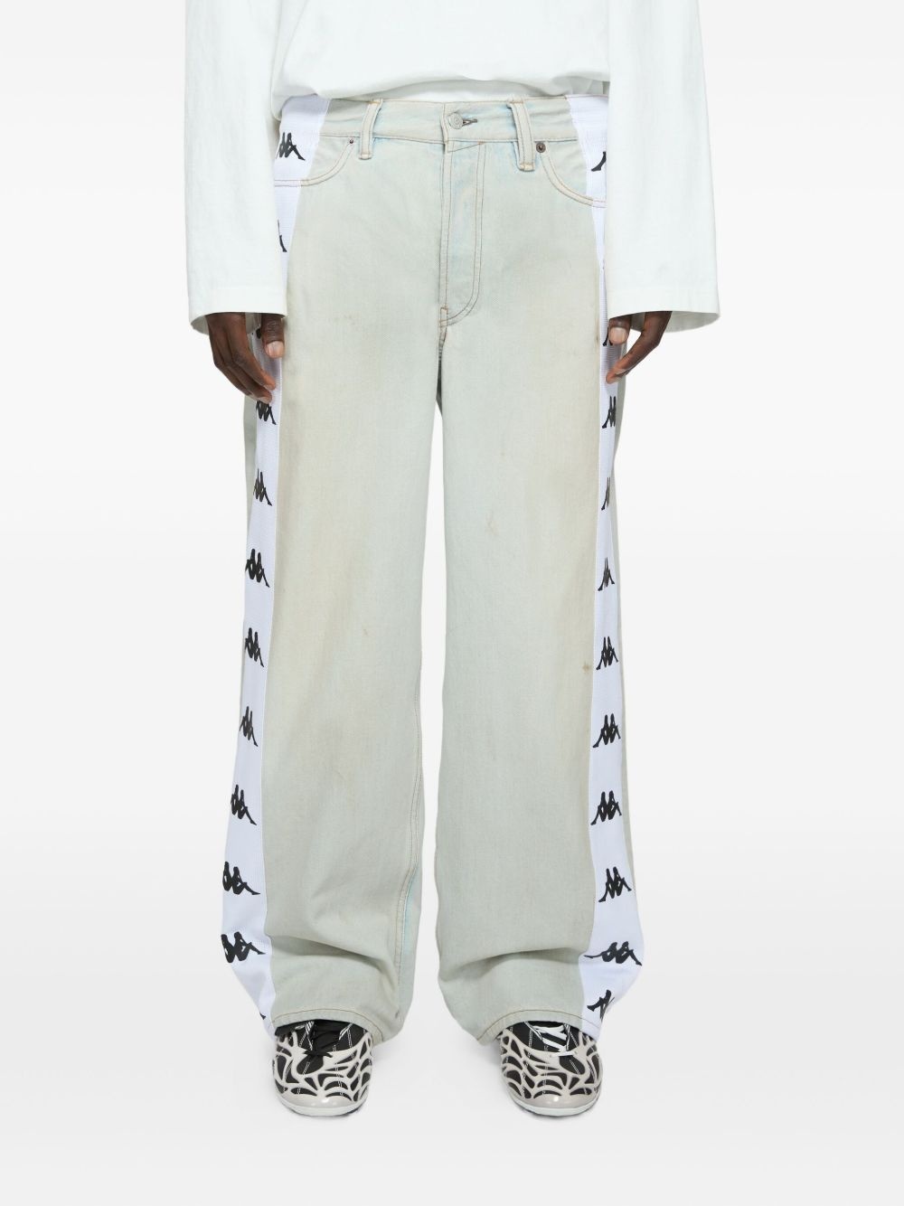 x Kappa straight-leg jeans - 3