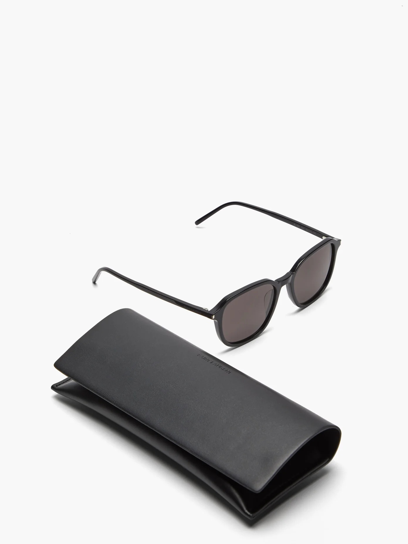 Square acetate sunglasses - 5