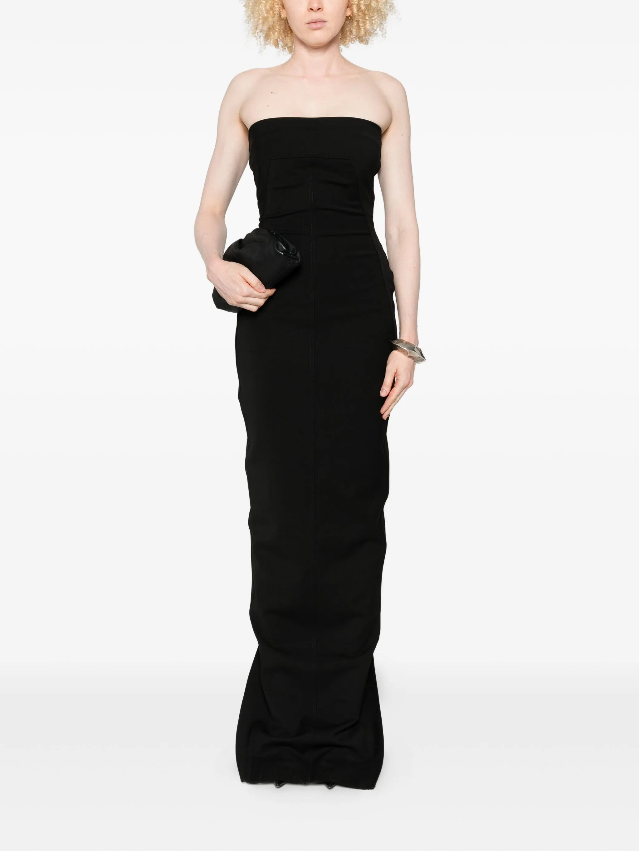 Rick Owens Strapless Fitted Dress - 3