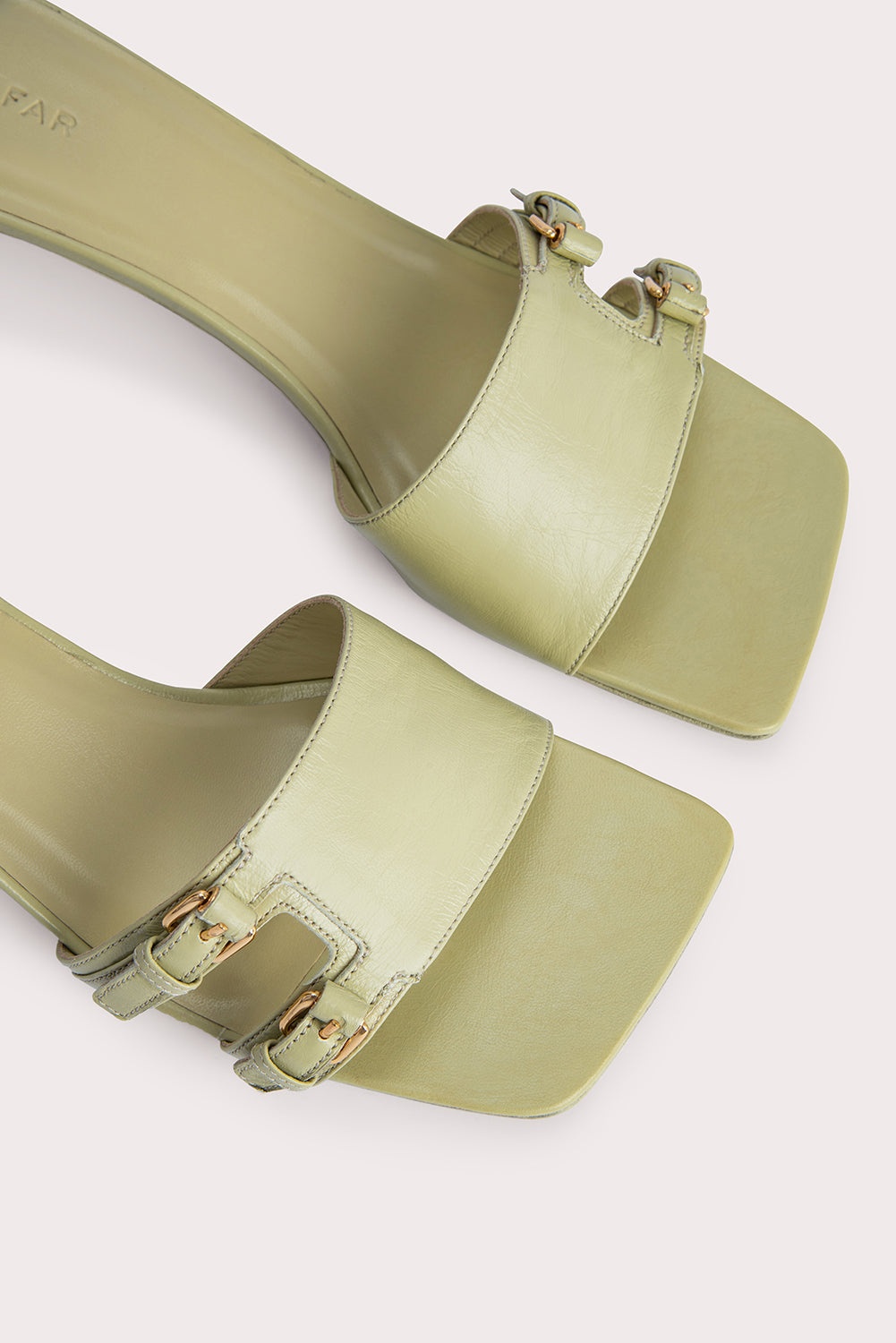 Roni Olive Gloss Leather - 4