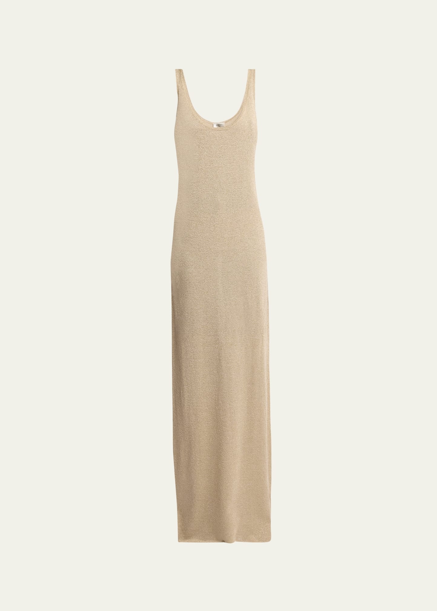 Maxi Scoop-Neck Tank Dress - 1
