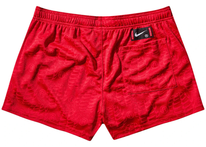 Nike Nike x Martine Rose Football Shorts University Red outlook