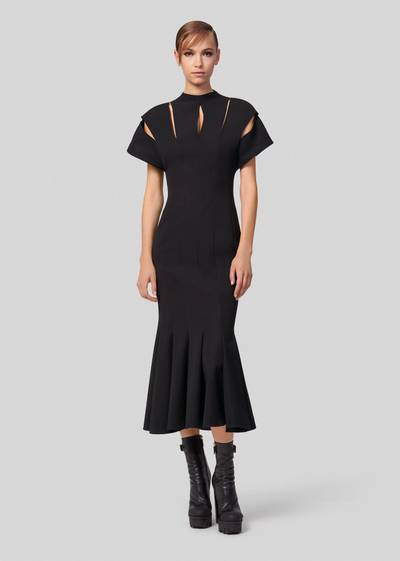 VERSACE Midi Dress With Slashes outlook