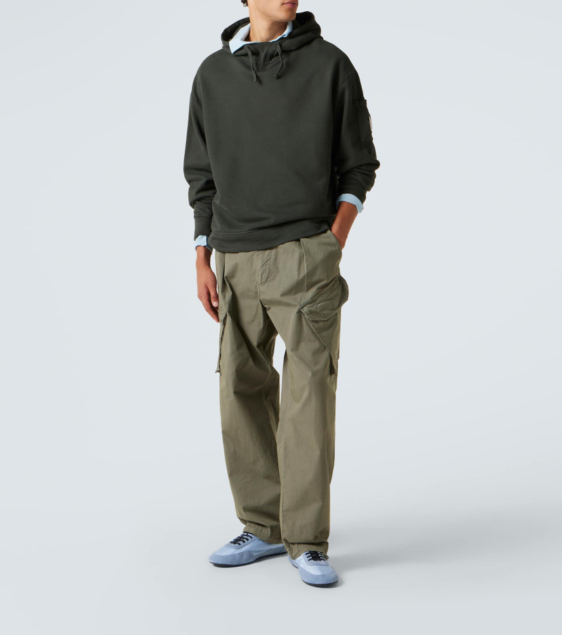 C.P. Company Lens cotton fleece hoodie outlook