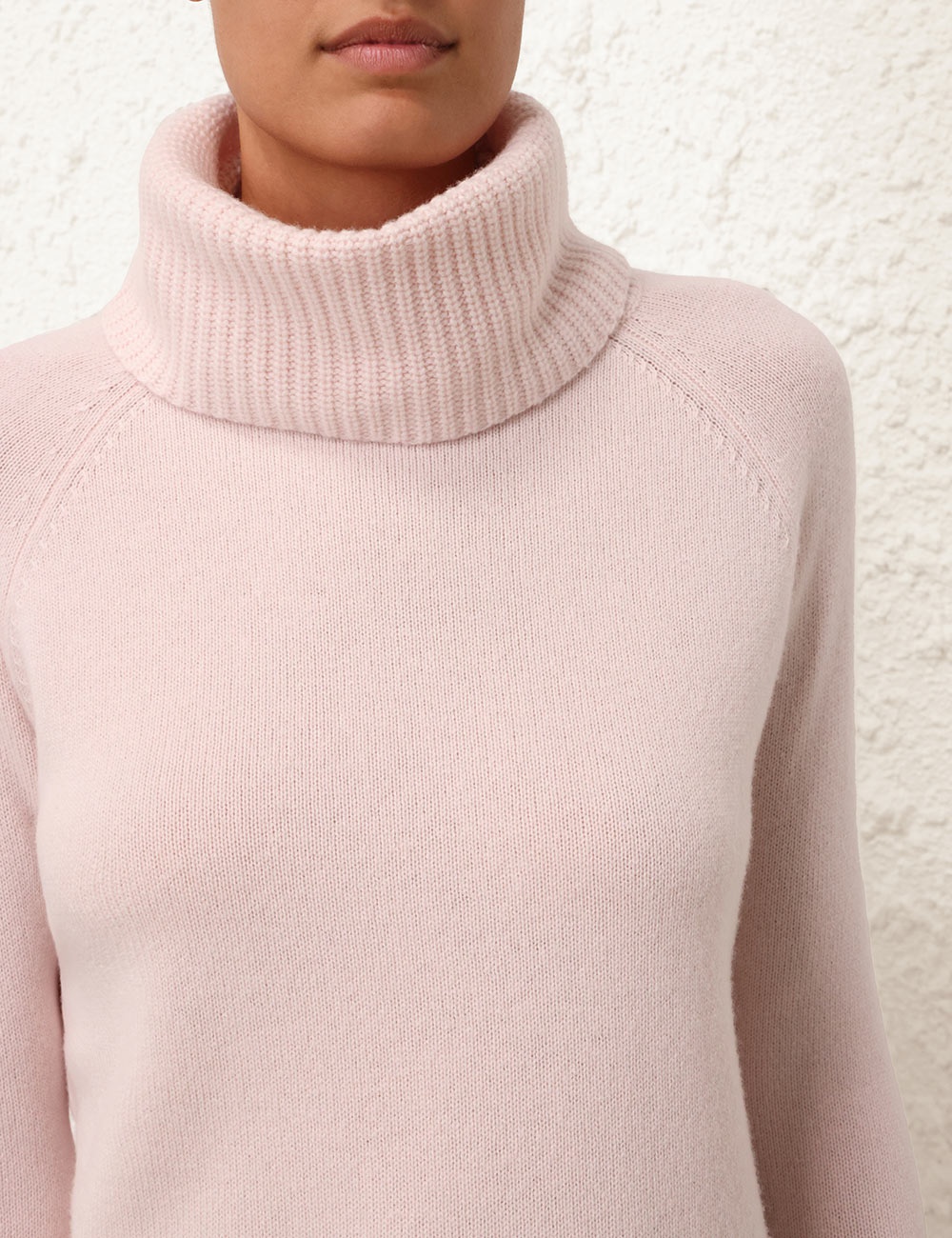 FUNNEL NECK SWEATER - 5