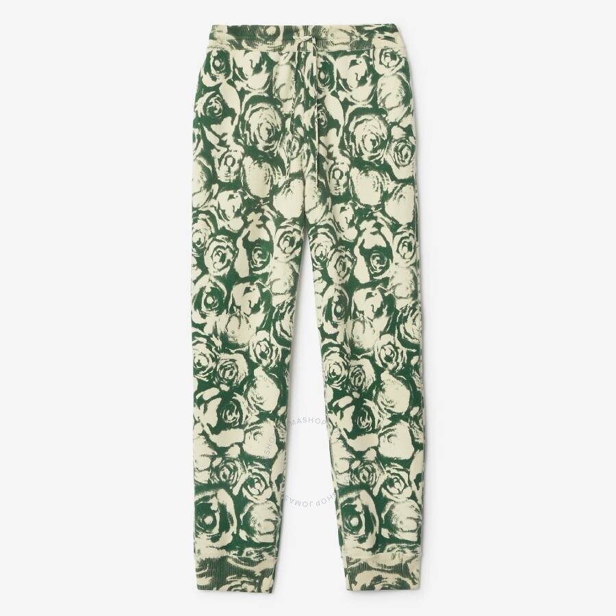 Burberry Rose Wool Jogging Pants - 1