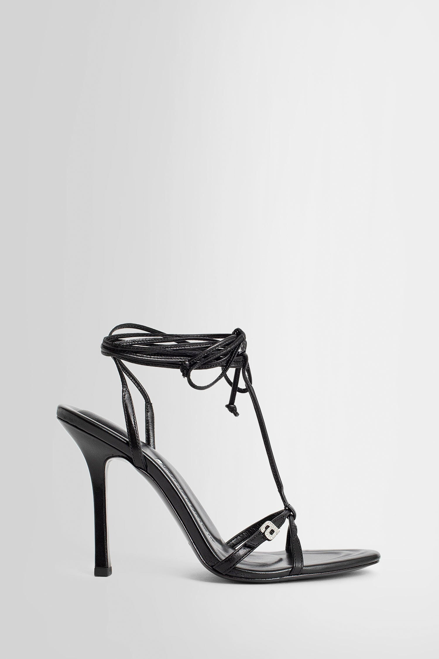 ALEXANDER WANG WOMAN BLACK SANDALS - 1