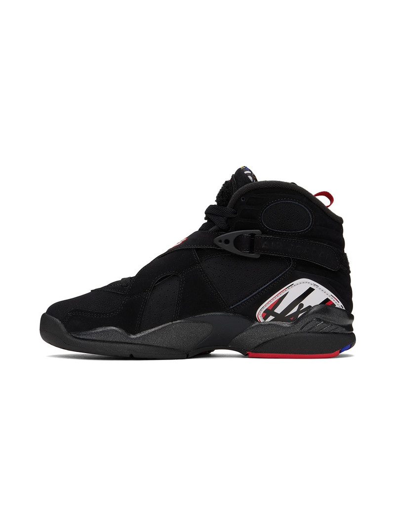 Jordan Black Air Jordan 8 Retro Sneakers outlook