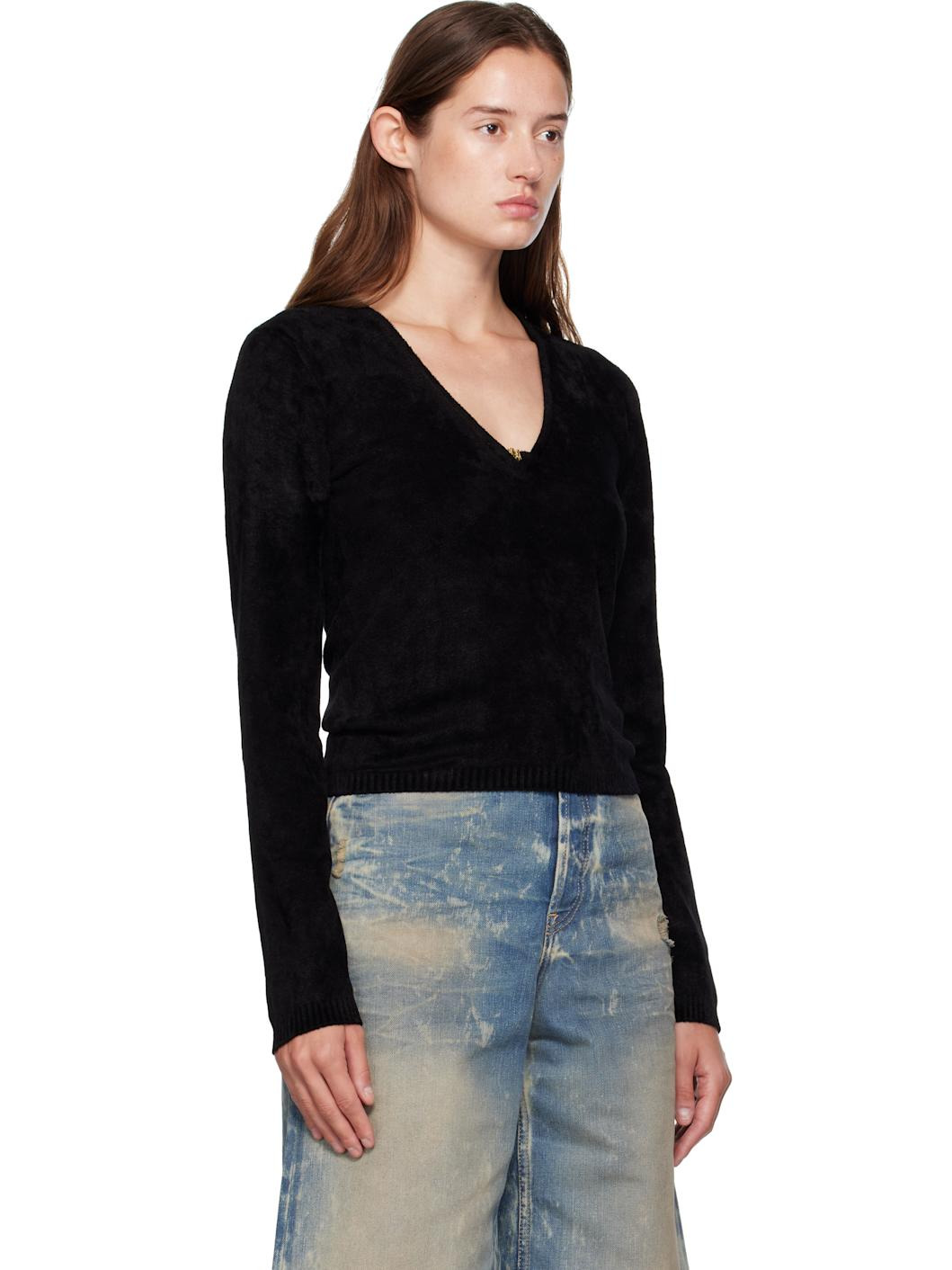 Black Velvet LS Top - 2