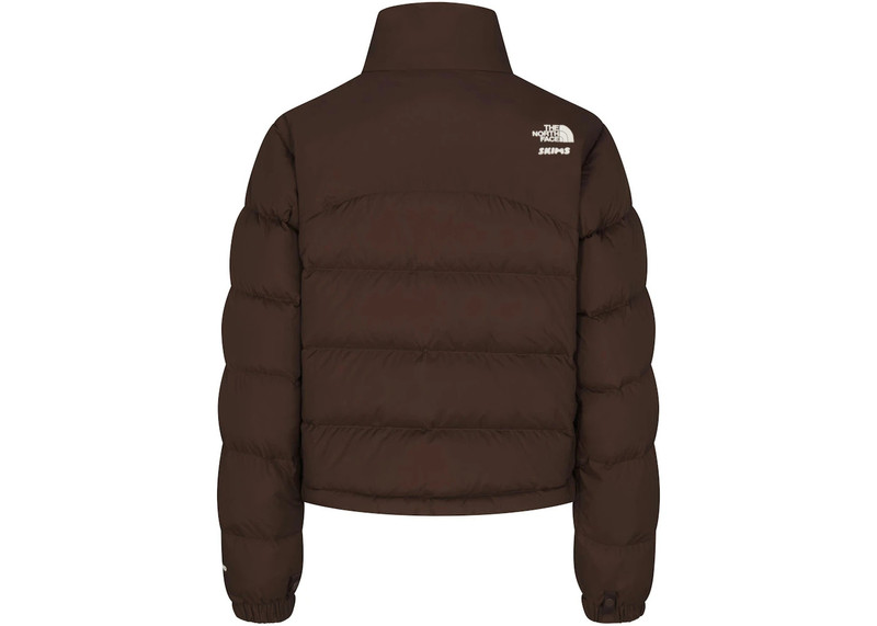 SKIMS SKIMS x TNF 2000 Retro Nuptse Jacket Cocoa outlook