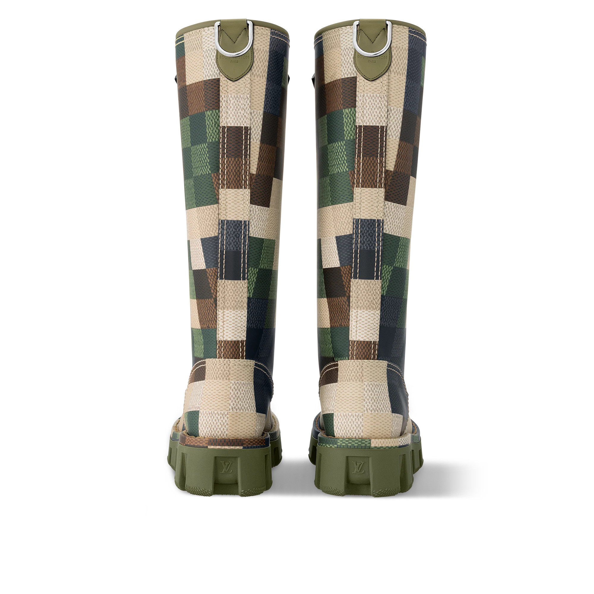 LV Checker High Boot - 4