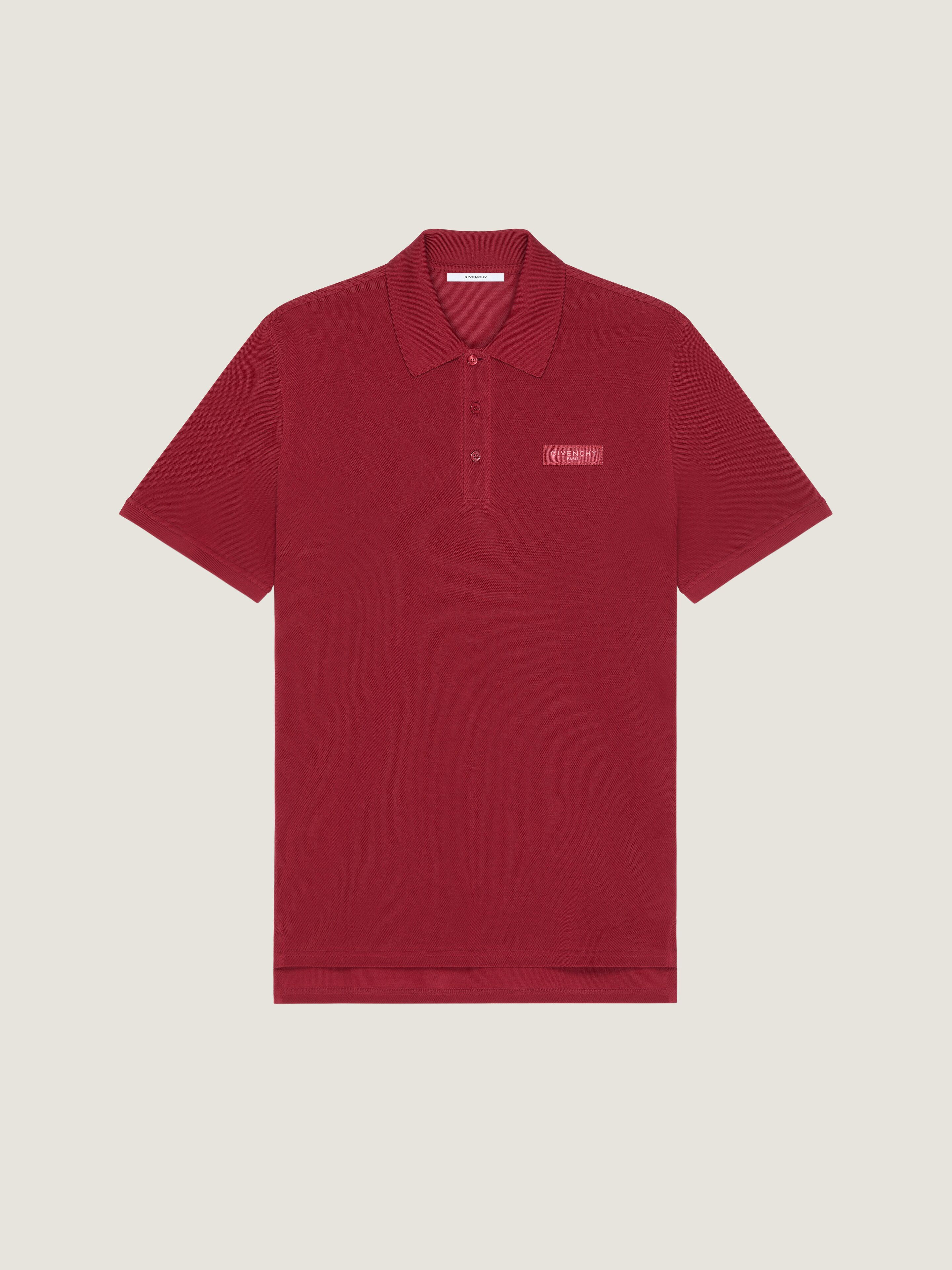 POLO IN COTTON WITH GIVENCHY PARIS GROS GRAIN - 1