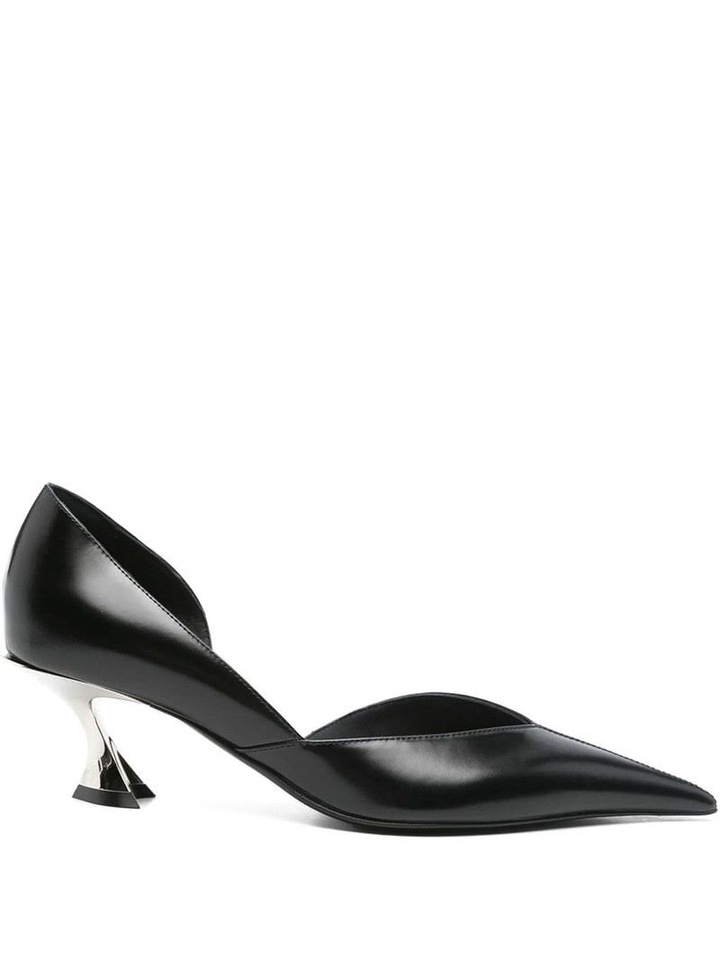 55mm Fang sculpted-heel pumps 1